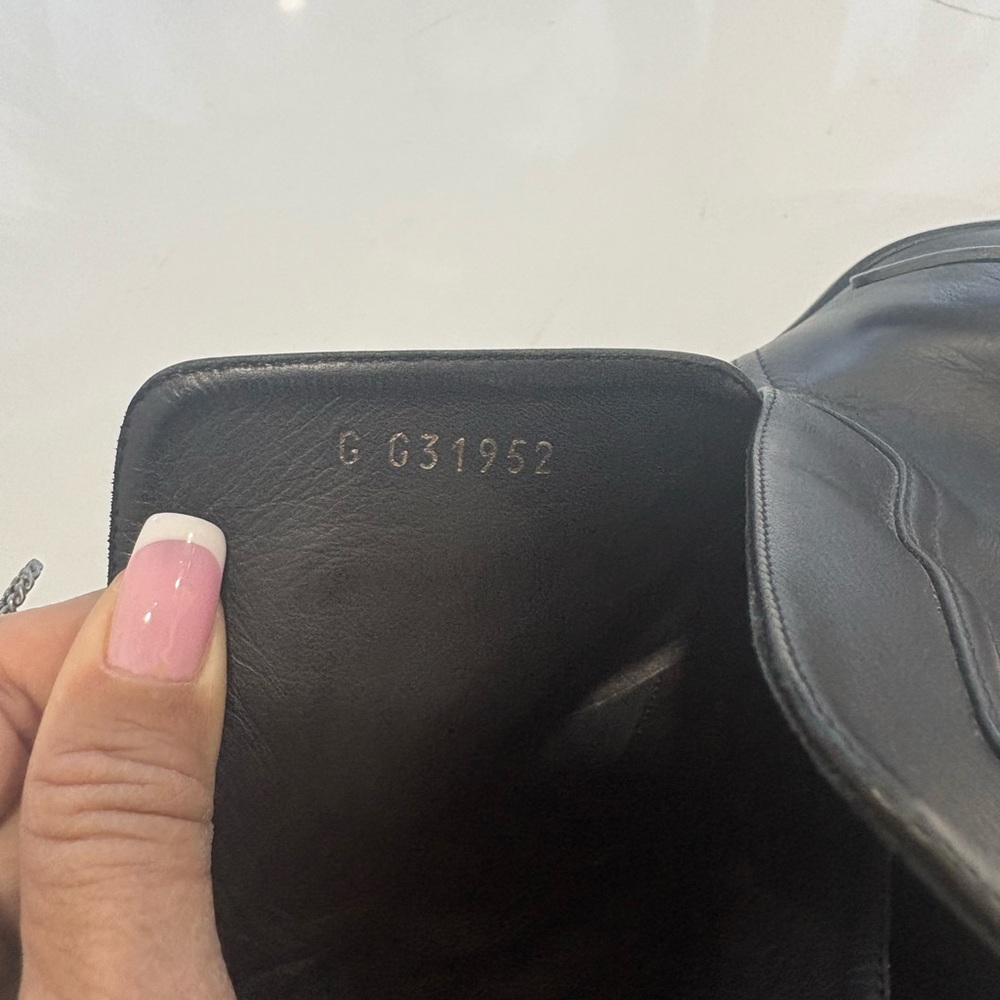 CHANEL Black Leather Ankle Heeled Boots - Picture 12 of 13
